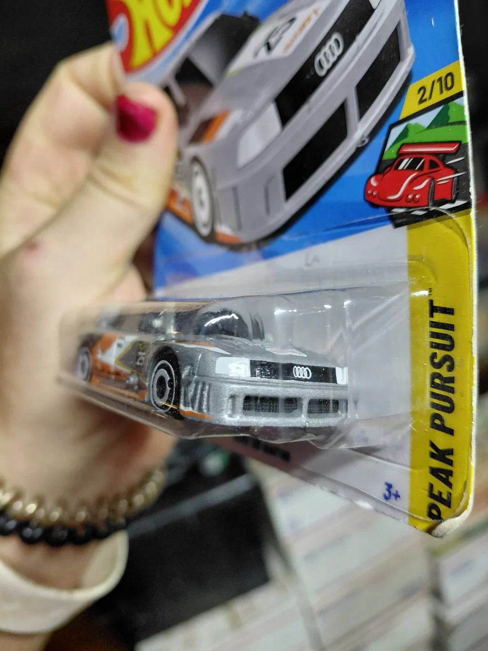 2025 Hot Wheels Audi 90 Quattro from the HW Peak Pursuit series (2/10, collector